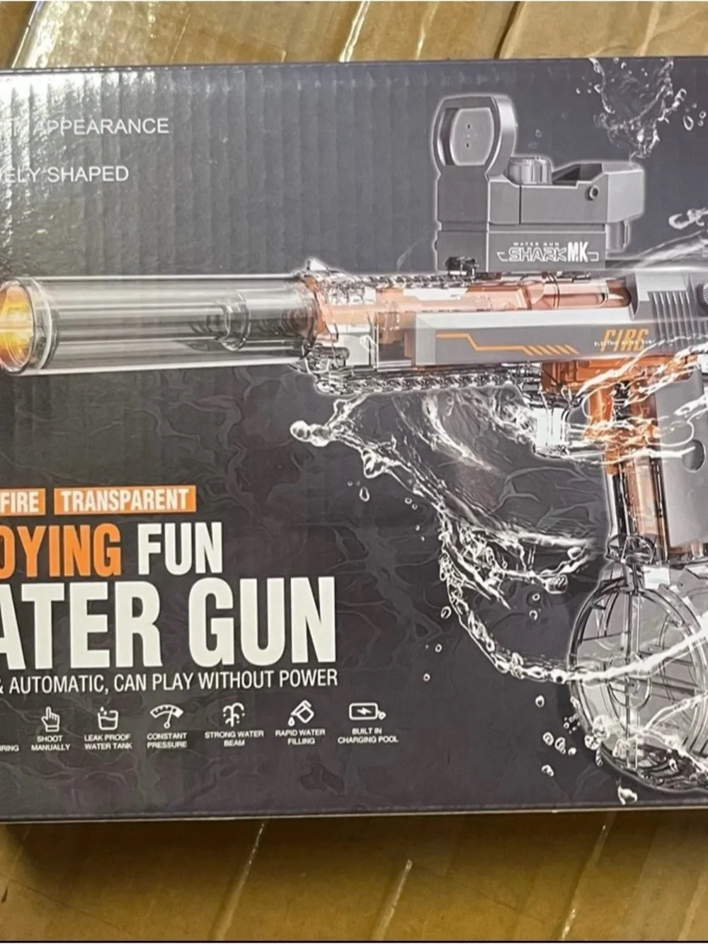 Electric water gun